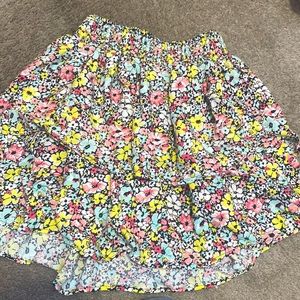 Womens floral skirt size medium